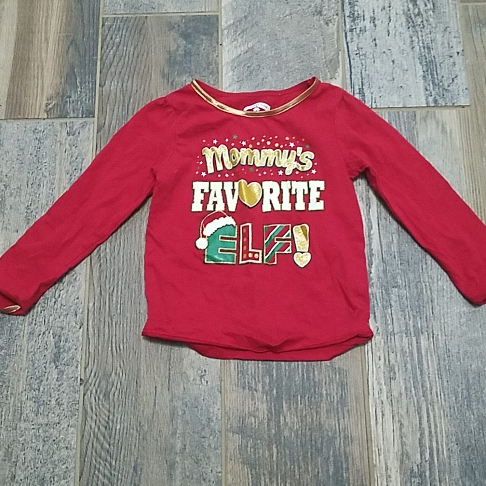 Holiday Time 3T Long Sleeve Xmas shirt